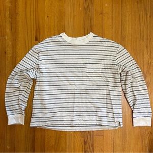 Madewell Striped Boyfriend Shirt
